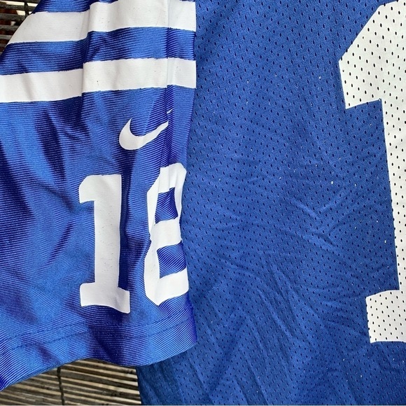 Vintage Nike Indianapolis Colts Patrick Manning Jersey 18 Size XL Blokette - Picture 4 of 8
